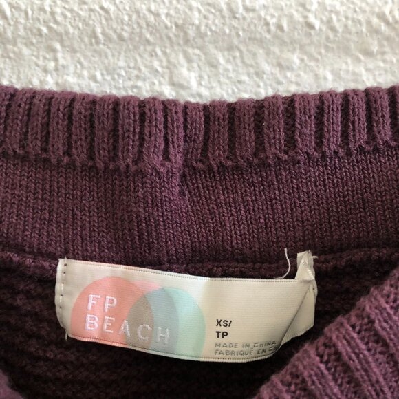 FREE PEOPLE Beach Hailee Sweater Skirt Size XS - Picture 8 of 12